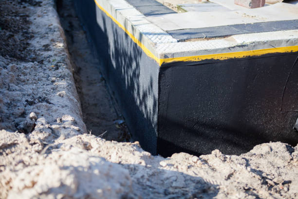 Residential Exterior Waterproofing installation at a Fall River, WI home by SJ Waterproofing Pros